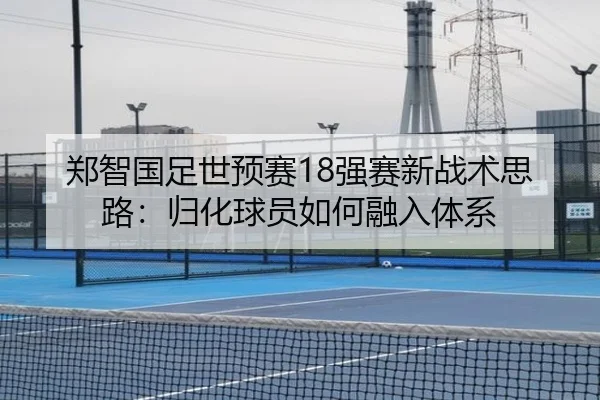 郑智国足世预赛18强赛新战术思路：归化球员如何融入体系